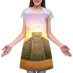 Mayan Civilization Print Adjustable Apron
