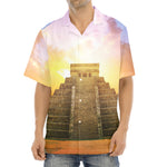 Mayan Civilization Print Aloha Shirt