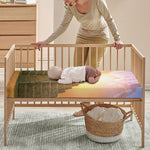 Mayan Civilization Print Baby Crib Sheet