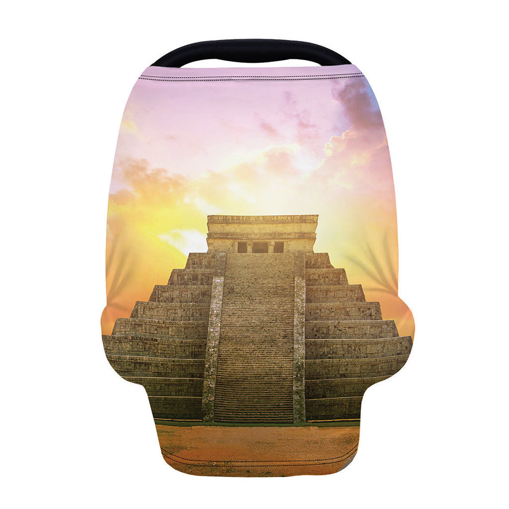 Mayan Civilization Print Baby Seat Cover