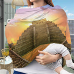 Mayan Civilization Print Baby Seat Cover