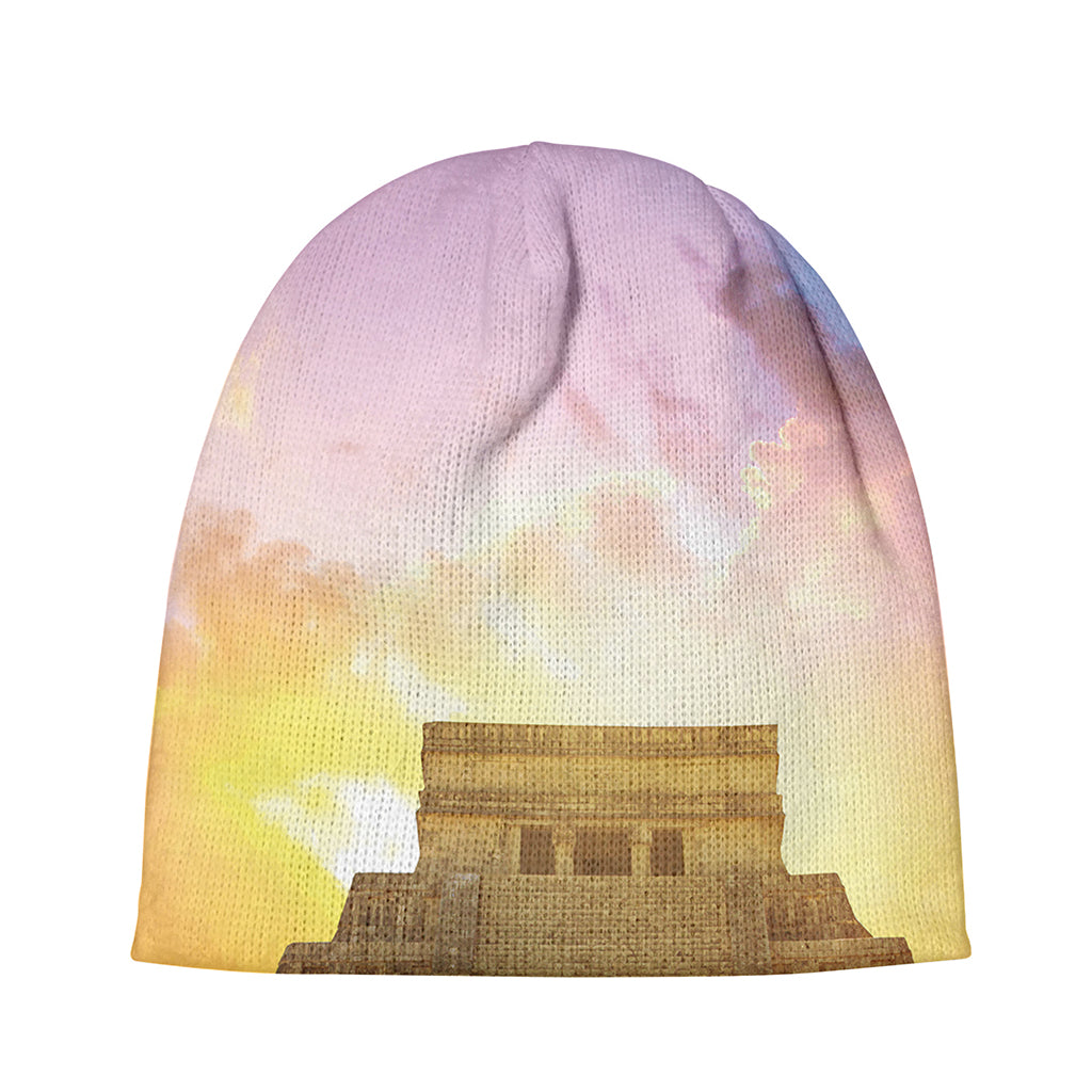 Mayan Civilization Print Beanie