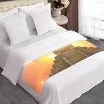 Mayan Civilization Print Bed Runner