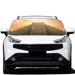 Mayan Civilization Print Car Windshield Snow Cover