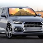 Mayan Civilization Print Car Windshield Sun Shade