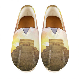 Mayan Civilization Print Casual Shoes