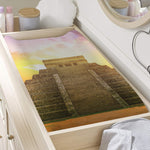 Mayan Civilization Print Changing Pad Cover