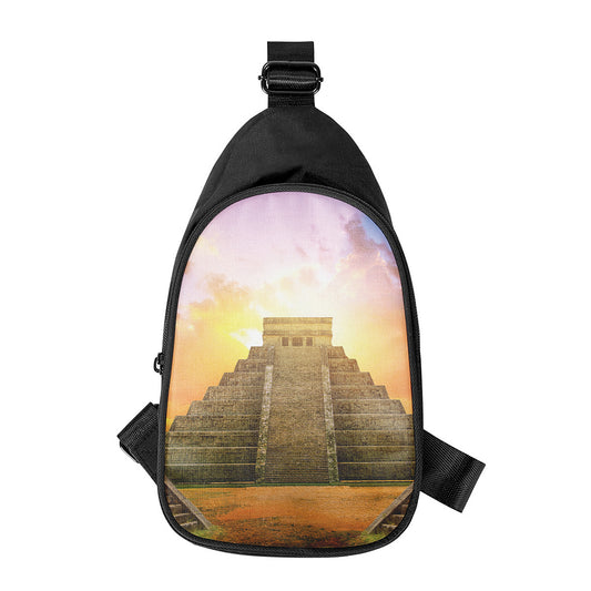 Mayan Civilization Print Chest Bag