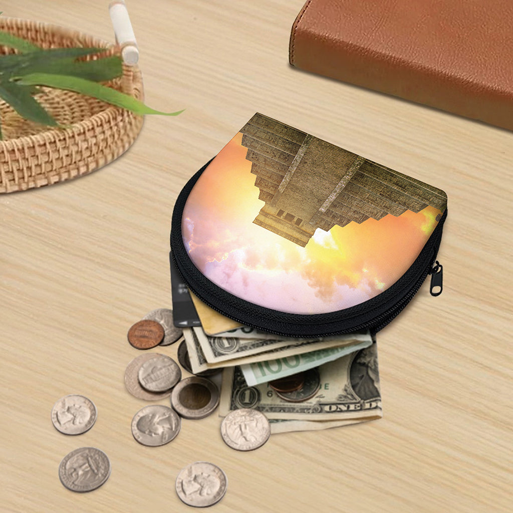 Mayan Civilization Print Coin Purse