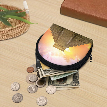 Mayan Civilization Print Coin Purse
