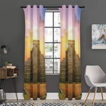 Mayan Civilization Print Curtain