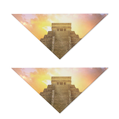 Mayan Civilization Print Dog Bandana