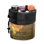 Mayan Civilization Print Drawstring Makeup Bag