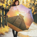 Mayan Civilization Print Foldable Umbrella