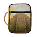 Mayan Civilization Print Front Pocket Bible Bag
