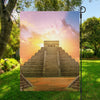 Mayan Civilization Print Garden Flag