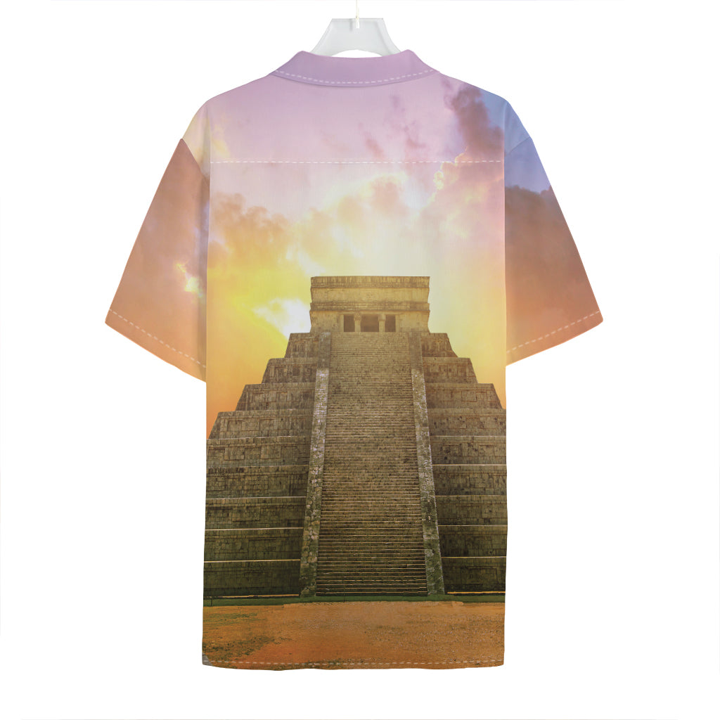 Mayan Civilization Print Hawaiian Shirt