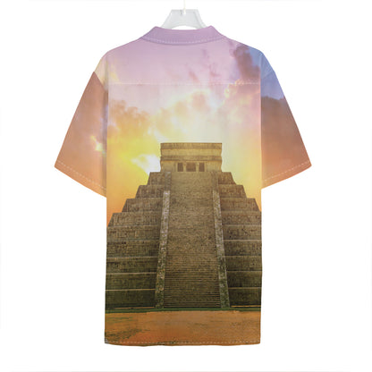 Mayan Civilization Print Hawaiian Shirt