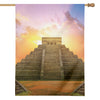 Mayan Civilization Print House Flag