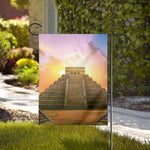 Mayan Civilization Print House Flag