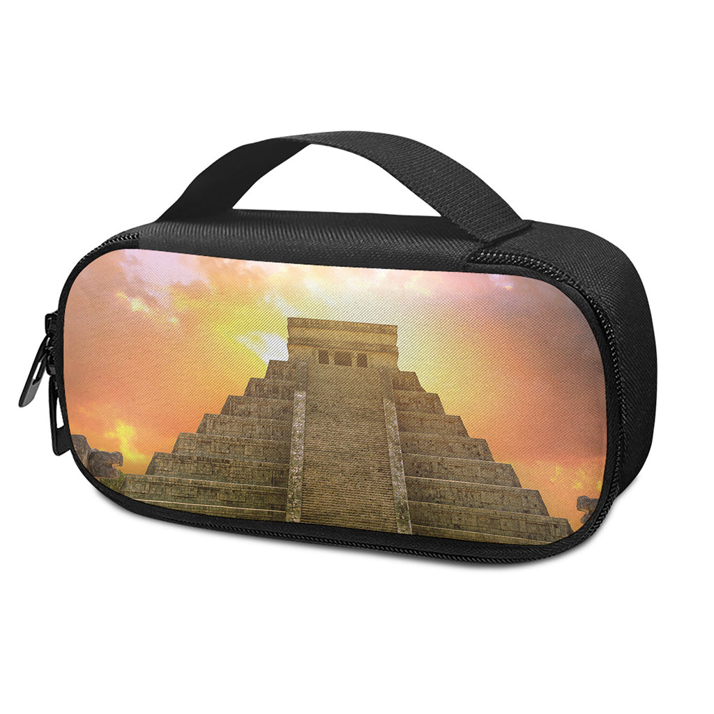 Mayan Civilization Print Insulin Cooler Travel Case