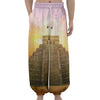 Mayan Civilization Print Lantern Pants