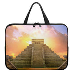 Mayan Civilization Print Laptop Sleeve With Handle
