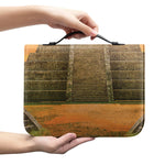 Mayan Civilization Print Leather Bible Cover