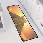 Mayan Civilization Print Long Kitchen Mat