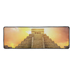 Mayan Civilization Print Long Kitchen Mat