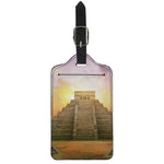 Mayan Civilization Print Luggage Tag