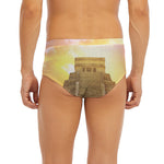 Mayan Civilization Print Men's Briefs