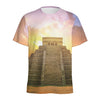 Mayan Civilization Print Men's Sports T-Shirt