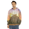 Mayan Civilization Print Men's Velvet Pullover Hoodie