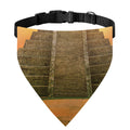Mayan Civilization Print Over The Collar Dog Bandana
