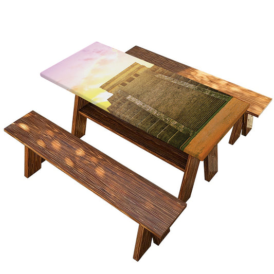 Mayan Civilization Print Picnic Table Cover