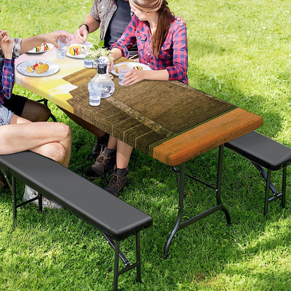 Mayan Civilization Print Picnic Table Cover
