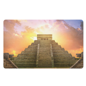 Mayan Civilization Print Polyester Doormat