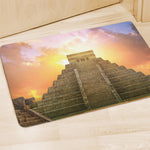 Mayan Civilization Print Polyester Doormat