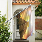 Mayan Civilization Print Polyester Flag