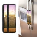 Mayan Civilization Print Refrigerator Handle Covers
