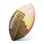 Mayan Civilization Print Rugby Ball