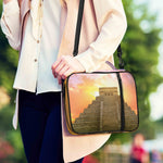 Mayan Civilization Print Shoulder Strap Bible Bag