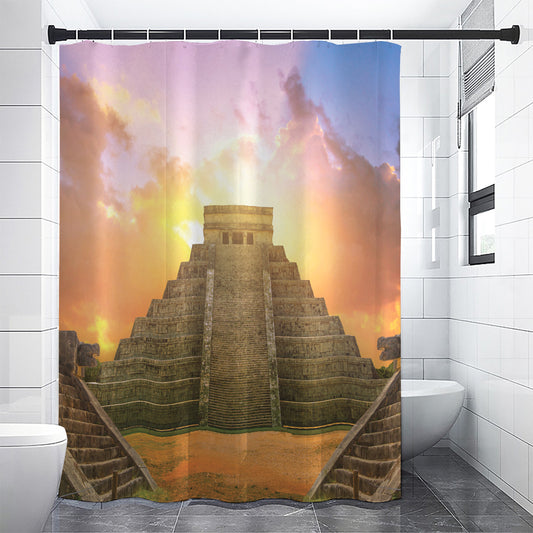 Mayan Civilization Print Shower Curtain