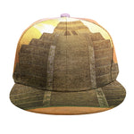 Mayan Civilization Print Snapback Cap