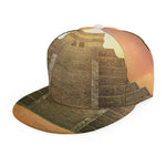 Mayan Civilization Print Snapback Cap