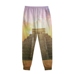 Mayan Civilization Print Sweatpants