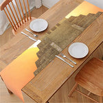 Mayan Civilization Print Table Runner