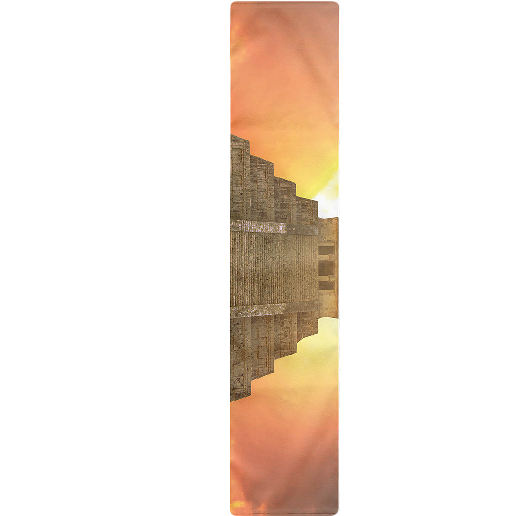 Mayan Civilization Print Table Runner