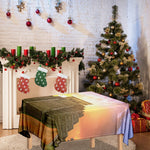 Mayan Civilization Print Tablecloth